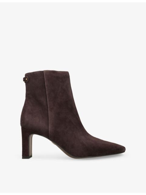 Sam Edelman Saige Suede Heeled Ankle Boots