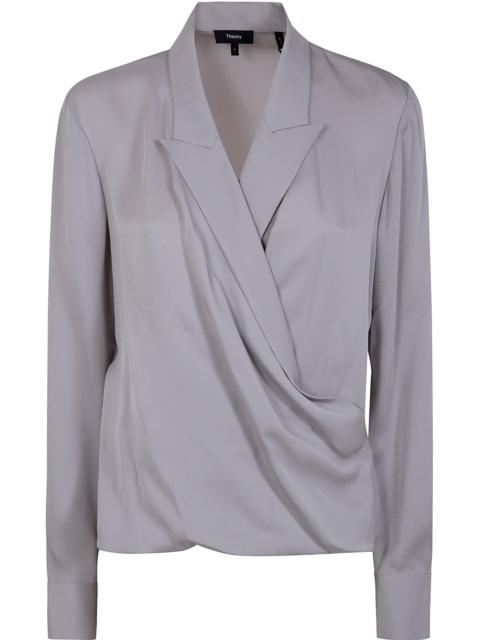 Theory The PK LAPEL WRAP BL.MOD, a premium shirt from THEORY, is a perfect blend of sophistication and cont