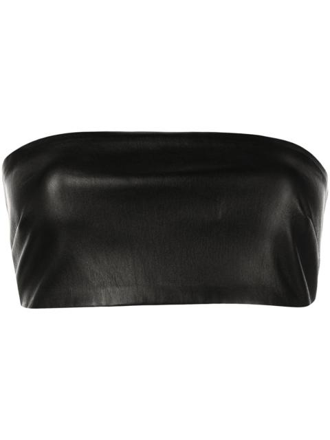 ROSETTA GETTY bandeau-style cropped top