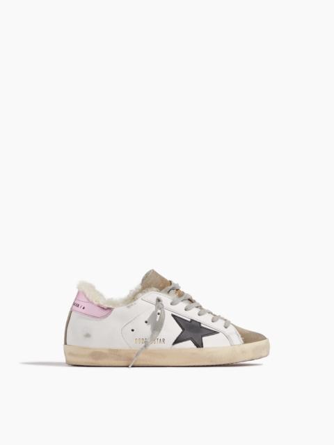 Golden Goose Superstar Sneaker in White/Ice/Black/Pink