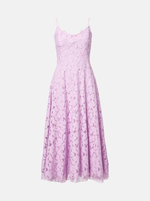 SIMKHAI Julia lace midi dress