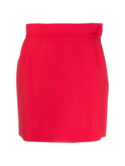 THE ATTICO high-waisted mini skirt