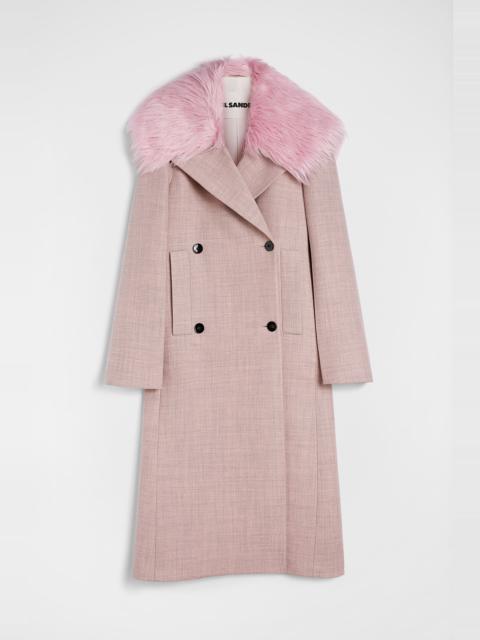 Jil Sander Melanged Wool Coat