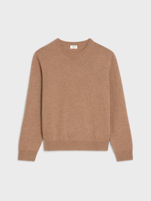 CELINE crew neck sweater in heritage cashmere