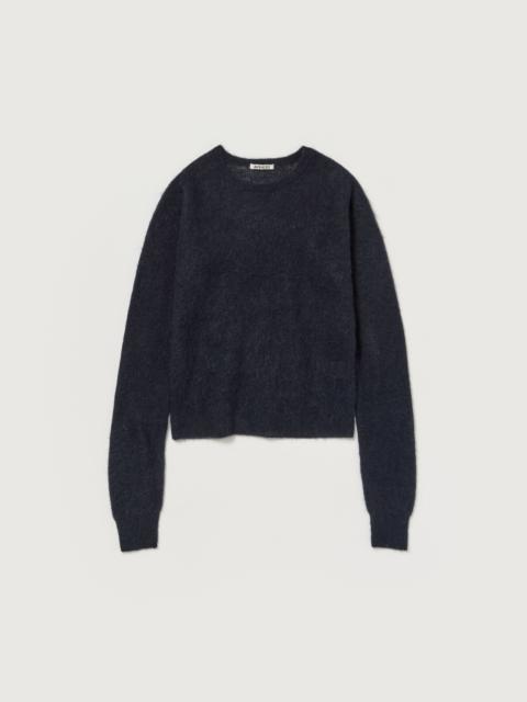AURALEE BABY SURI ALPACA SHEER KNIT P/O