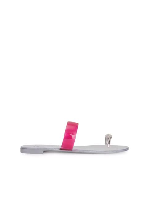 Giuseppe Zanotti Ring Plexi sandals