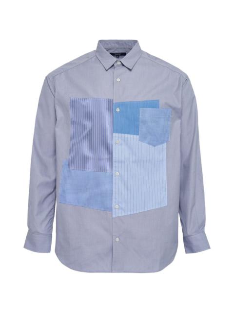 Comme des Garçons Homme patchwork shirt