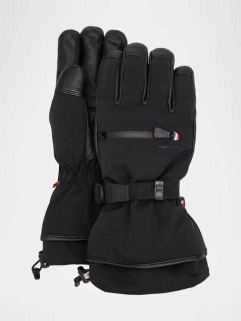 Moncler Grenoble Men's Ski Heating Pocket Gloves