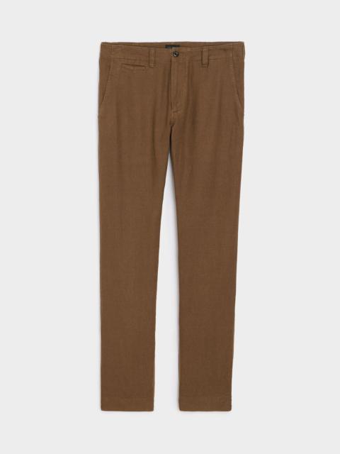 TODD SNYDER Straight Fit Linen Favorite Pant