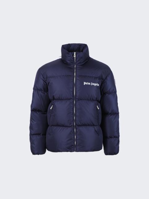 Palm Angels Classic Track Down Jacket Navy Blue