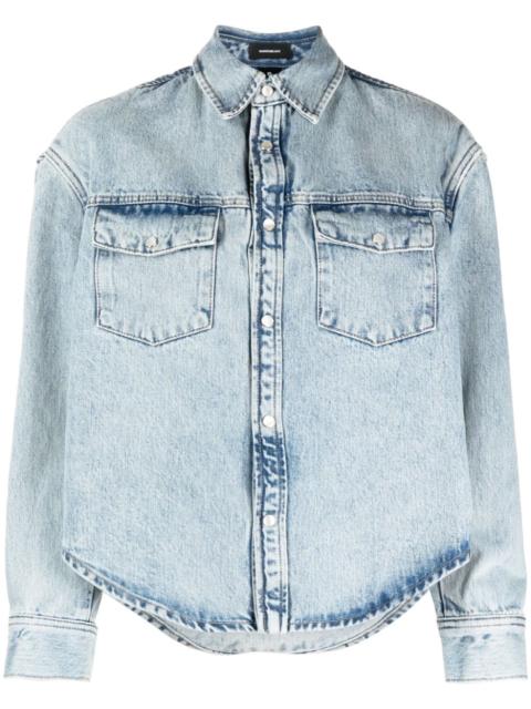 WARDROBE.NYC press-stud denim jacket