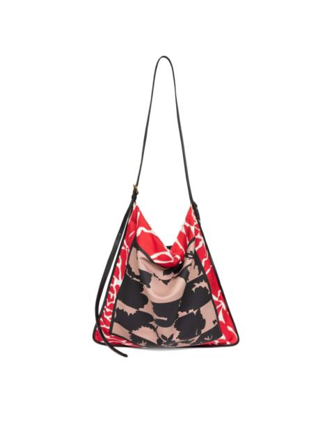 Dries Van Noten large graphic-print shoulder bag