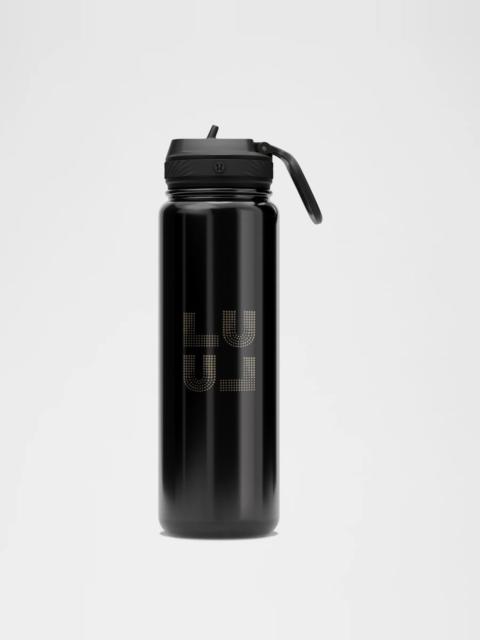 lululemon Back to Life Sport Bottle 24oz Straw Lid *Jewelled