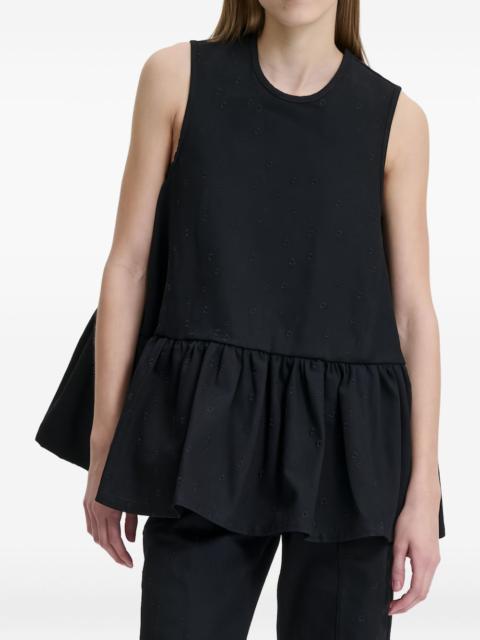 CECILIE BAHNSEN Barbara embroidered top