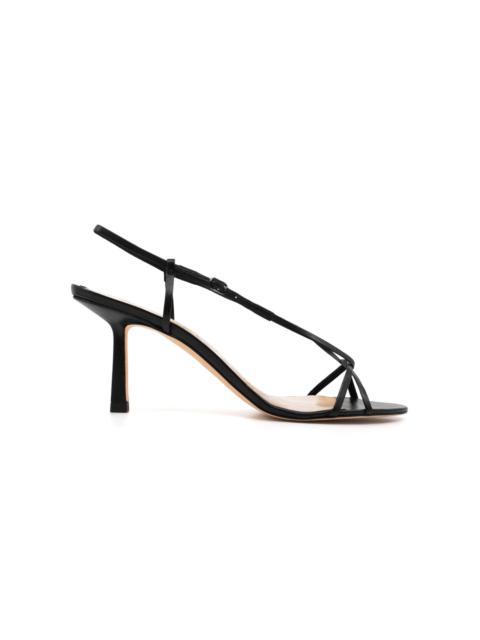 Studio Amelia Entwined Leather Sandals black