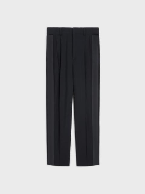 JUDE TUX PANTS IN WOOL AND MOHAIR