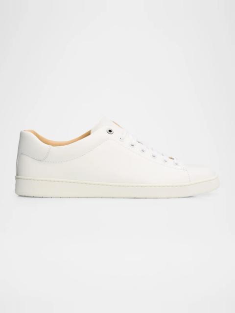 Brioni Men's Grained Leather Low-Top Sneakers