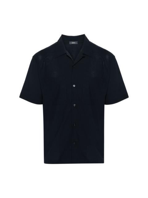 Herno short-sleeve cotton shirt