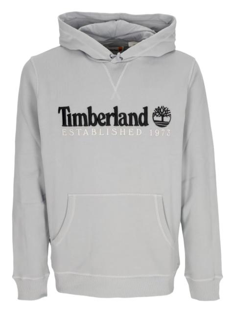 Timberland logo-embroidered hoodie