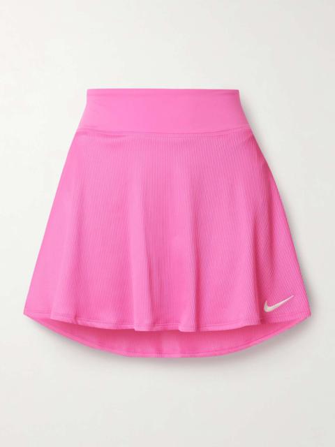 Nike NikeCourt Advantage ribbed Dri-FIT tennis skirt