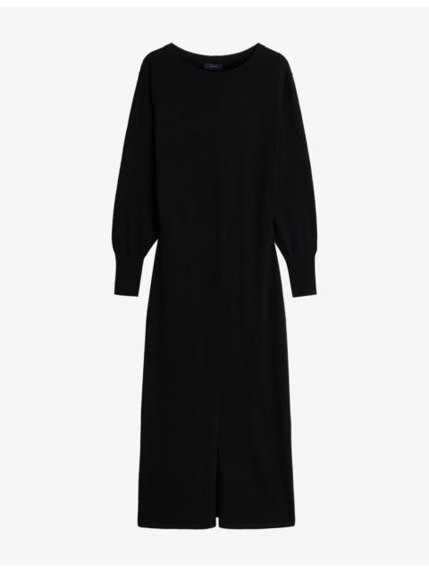 soeur Kathleen Merino-Wool Knitted Midi Dress