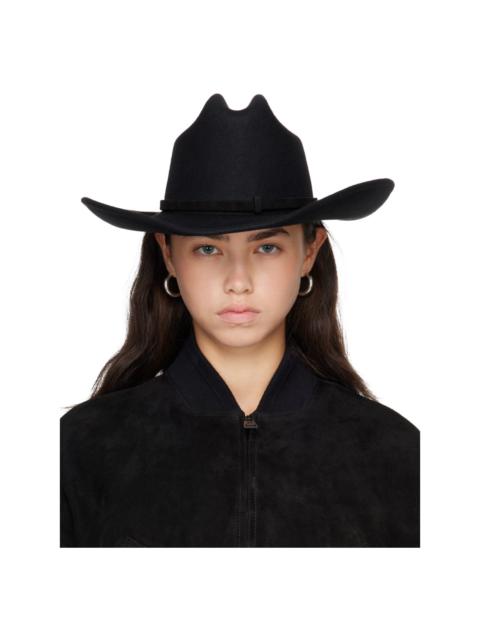 Jean Paul Gaultier Black 'The Cowboy' Hat