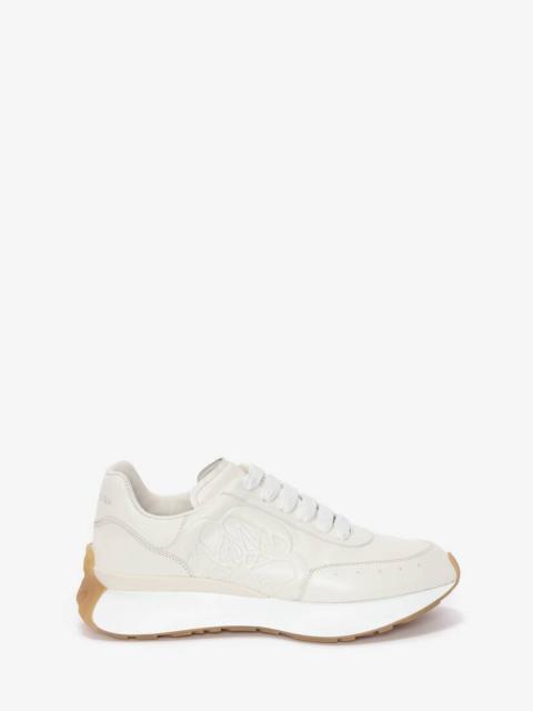 Alexander McQueen Men's Sprint Runner in Vanilla