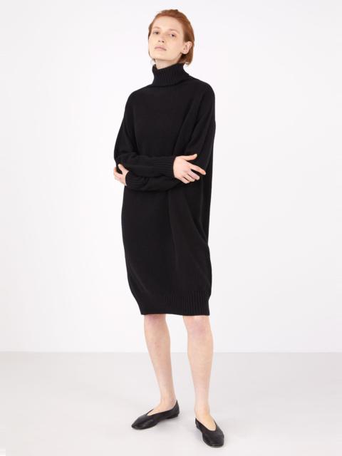 Sunspel Lambswool Roll Neck Dress