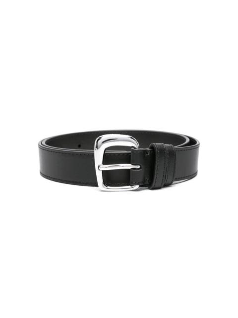 La ceinture Ovalo leather belt