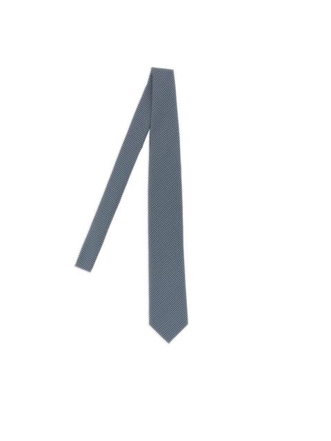 Brioni pointed silk tie