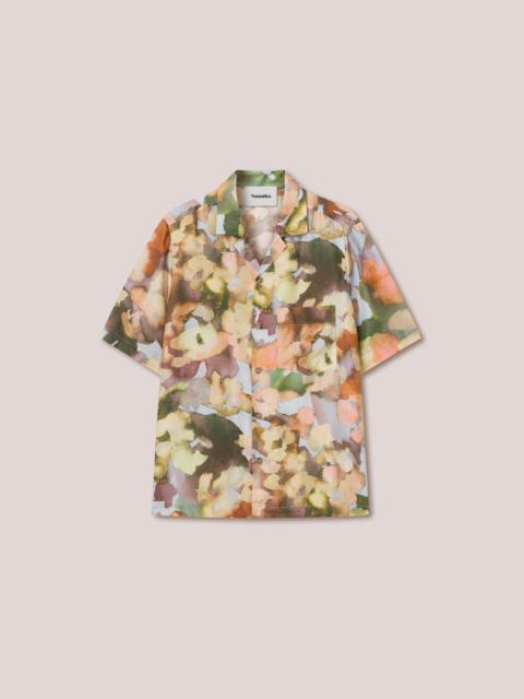 Nanushka BODIL - Twill silk shirt - Watercolor