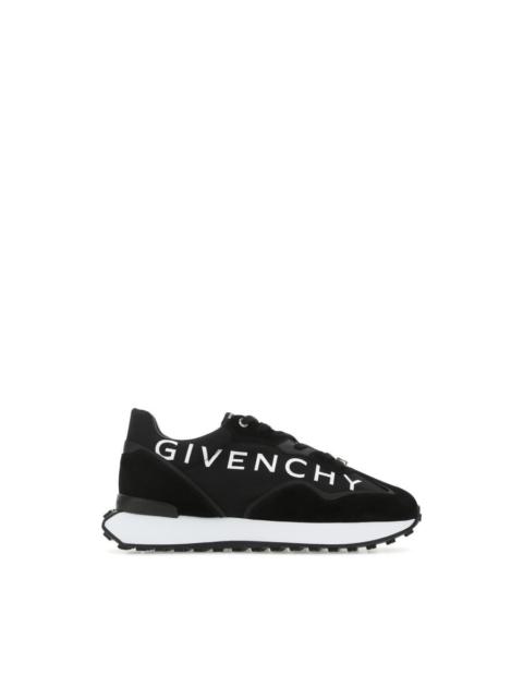 Givenchy GIVENCHY Black Suede And Nylon Givenchy Runner Sneakers