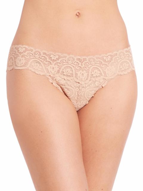 commando Lace Tanga - Nude