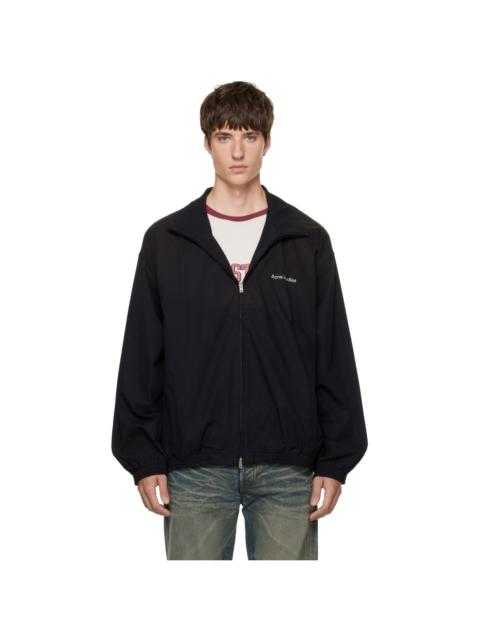 Acne Studios Black Washed Logo Jacket