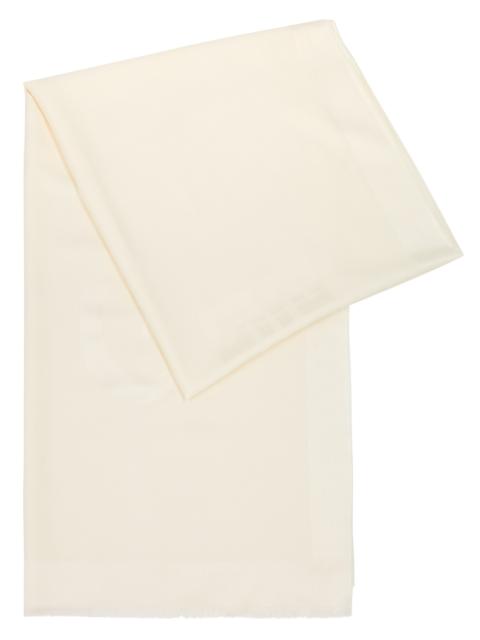 Givenchy Logo-jacquard silk-blend scarf