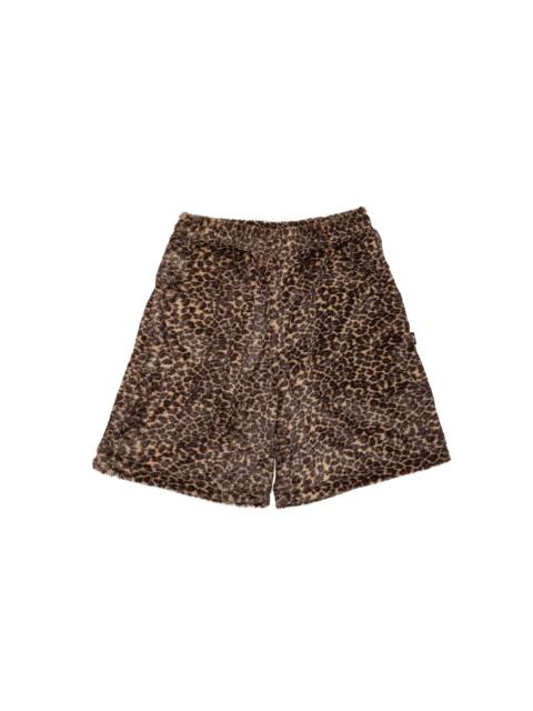 Stüssy Stüssy Pile Leopard Short Brown