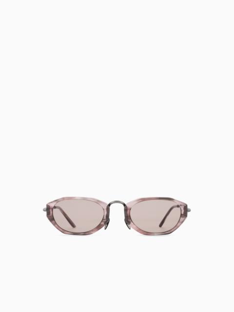 GIORGIO ARMANI HEXAGONAL SUNGLASSES