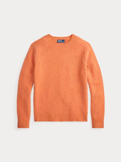 Polo Ralph Lauren Suede-Patch Wool-Cashmere Sweater