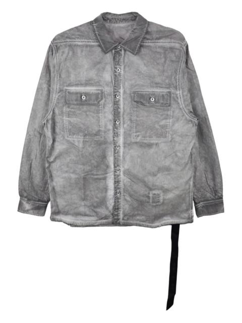 Rick Owens DRKSHDW Jumbo double-pocket cotton shirt