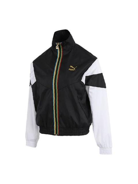 PUMA (WMNS) PUMA Woven Thin and light Sports Jacket Black 599065-01