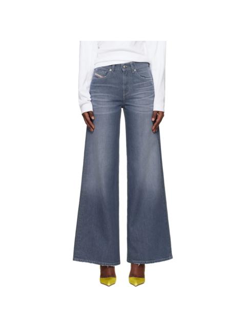 Diesel Gray 1978 D-Akemi Flare Jeans