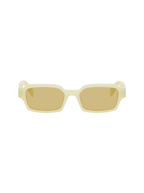 RETROSUPERFUTURE Yellow Carino Sunglasses