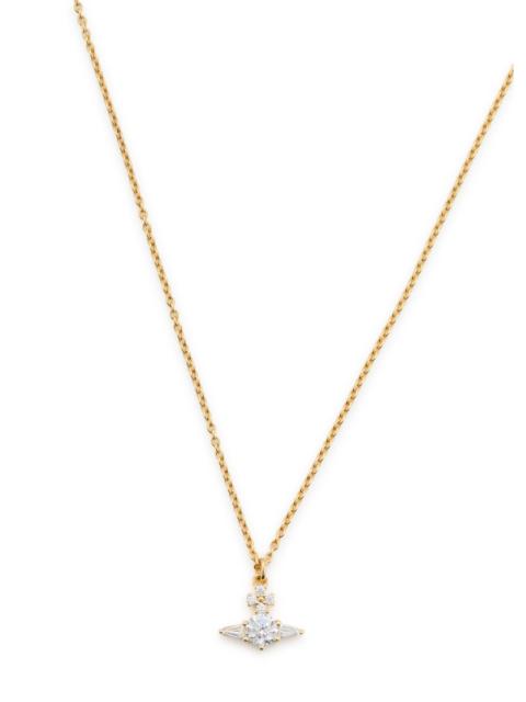 Vivienne Westwood Vivienne Westwood Ofelia Crystal-embellished Gold-tone Necklace