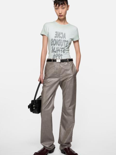 Acne Studios Layered jersey t-shirt - Cold grey