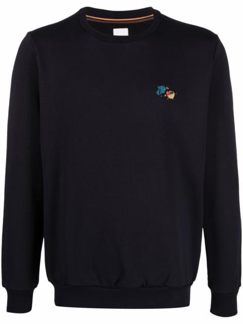 Paul Smith logo-print organic-cotton sweatshirt