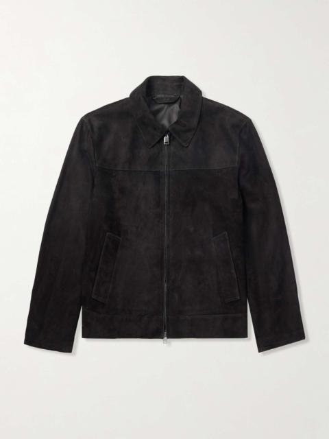 Brioni Suede Blouson Jacket