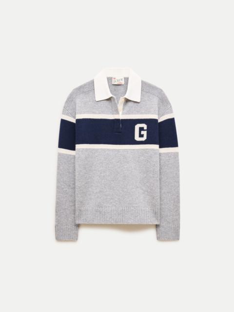 J.CREW '47 x J.Crew vintage wool Georgetown rugby