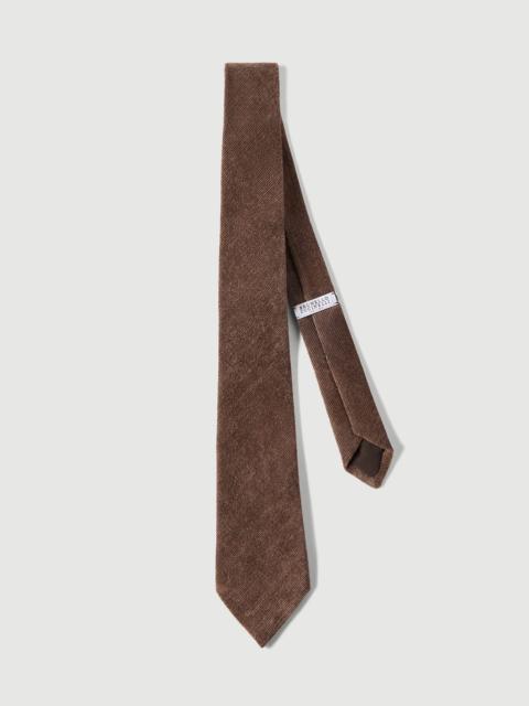 Brunello Cucinelli Fluid corduroy tie
