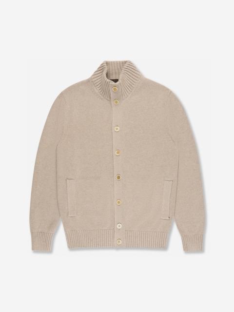 SLOWEAR Slim fit cotton chioto cardigan