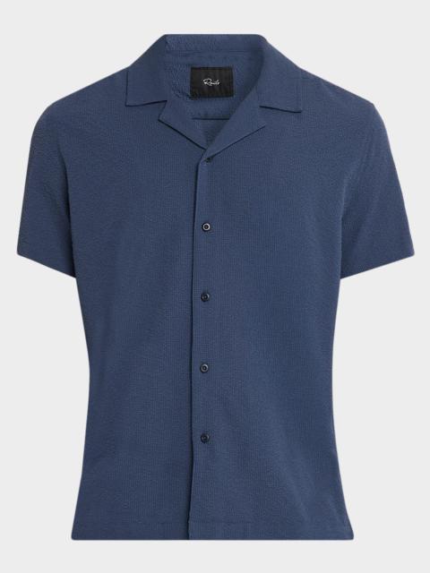 Rails Men's Amalfi Textured Short-Sleeve Shirt